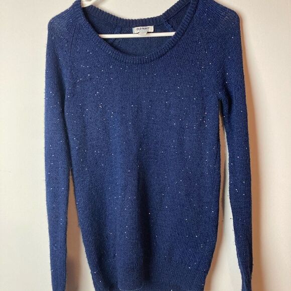 Sparkly blue sweater  - Picture 3 of 4